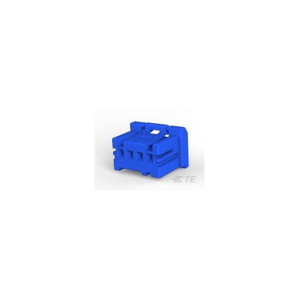 Te Connectivity GIC 2.5 W PLUG HSG 4P BLUE - 2-1903390-3