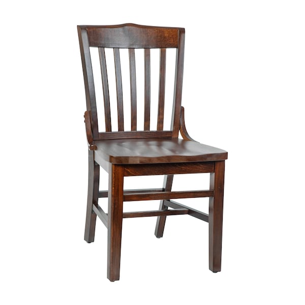 Flash Furniture Dining Chair, Hercules, Walnut Wood - XU-DG-W0006-WAL-GG