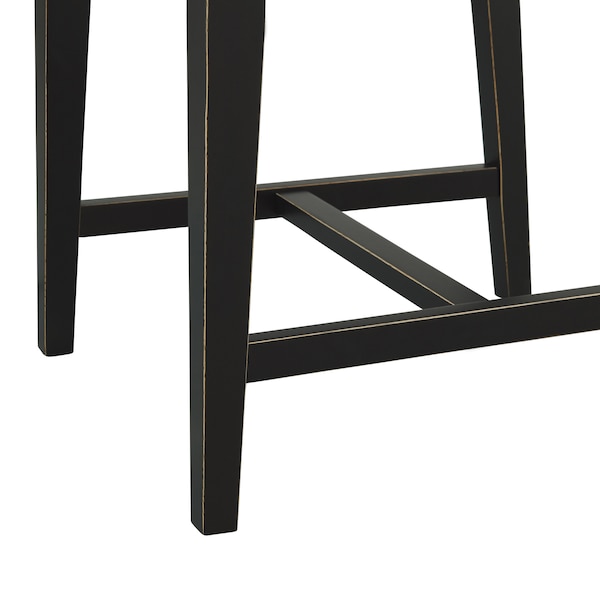 Alaterre Furniture Vienna Wood Dining Chairs, Black Set of 2, PR - ANVI01WDC