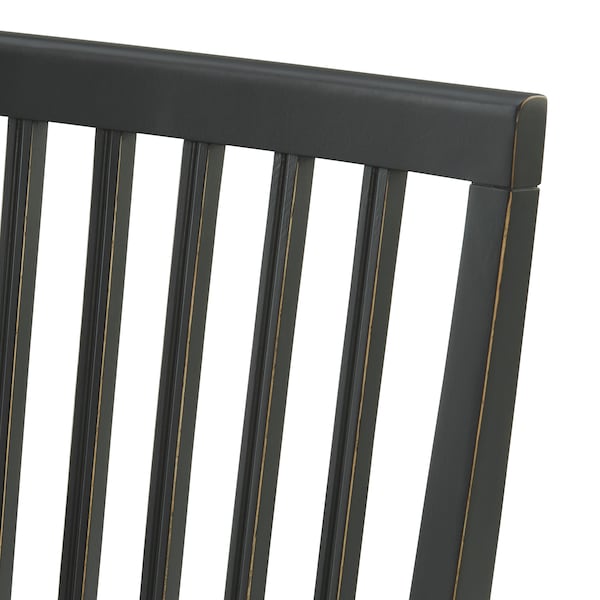 Alaterre Furniture Vienna Wood Dining Chairs, Black Set of 2, PR - ANVI01WDC