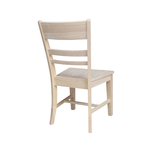 International Concepts Quincy Solid Wood Dining Chairs - Set of 2 - Unfinished - CI-67P