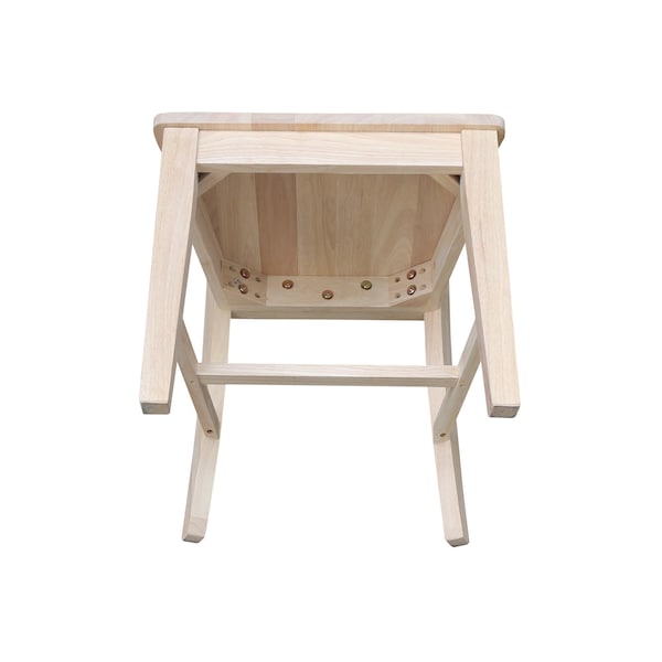 International Concepts Quincy Solid Wood Dining Chairs - Set of 2 - Unfinished - CI-67P