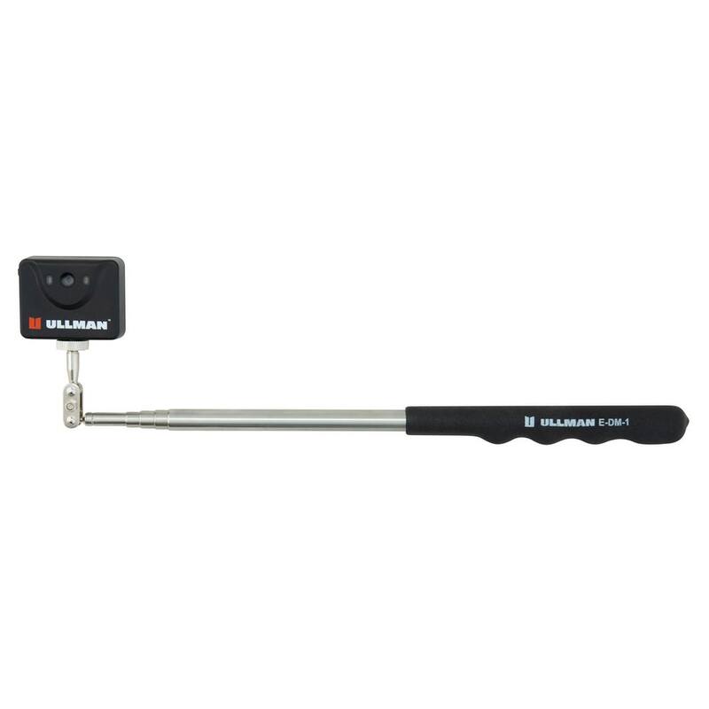ULLMAN Digital Inspection Mirror with Telescoping Handle and Cushion Grip - E-DM-1