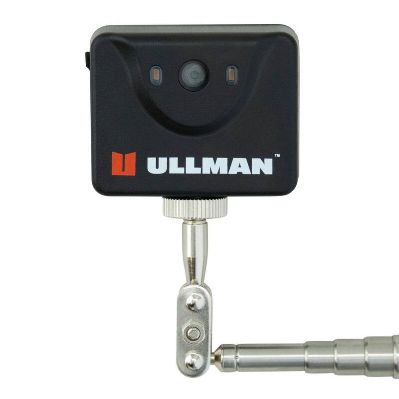 ULLMAN Digital Inspection Mirror with Telescoping Handle and Cushion Grip - E-DM-1