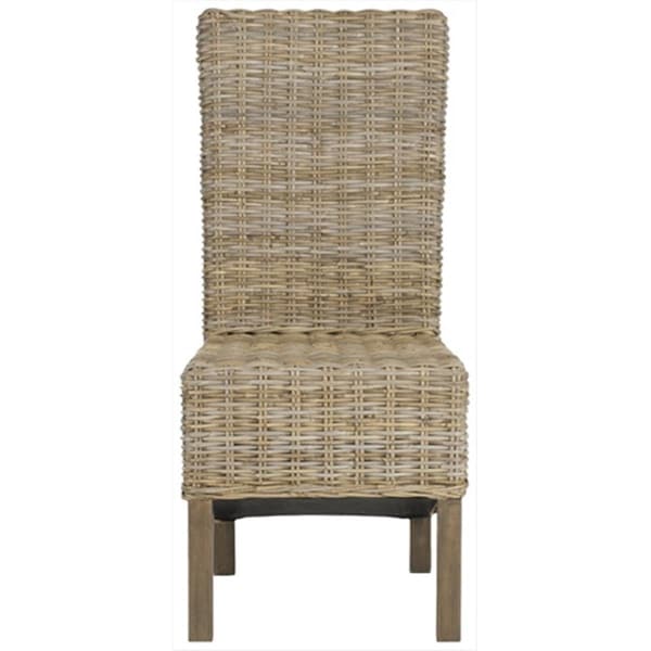 Safavieh Pembrooke Side Chair Natural Unfinished - FOX6520B-SET2