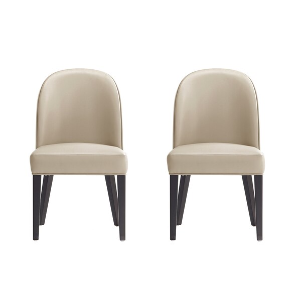 Manhattan Comfort Hillman Dining Chair in Sand - Set of 2 - DC087-SD