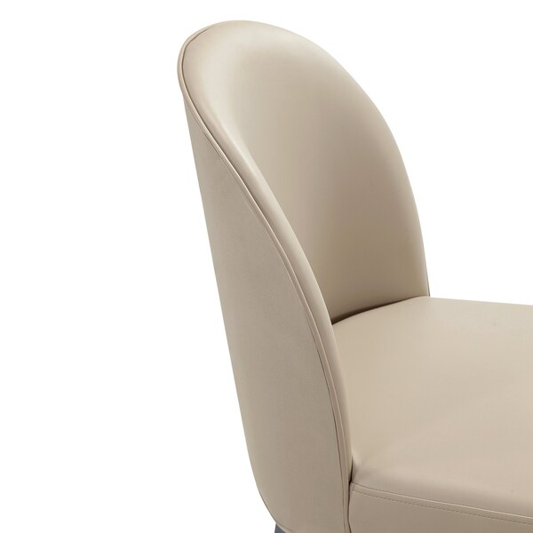 Manhattan Comfort Hillman Dining Chair in Sand - Set of 2 - DC087-SD