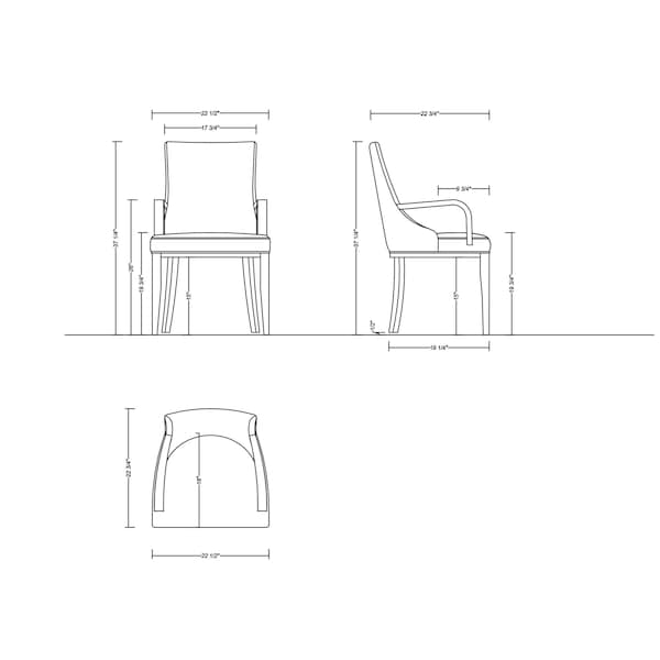 Manhattan Comfort Shubert 8-Piece Faux Leather and Velvet Dining Chair Set in Tan - 8-DC055AR-TN