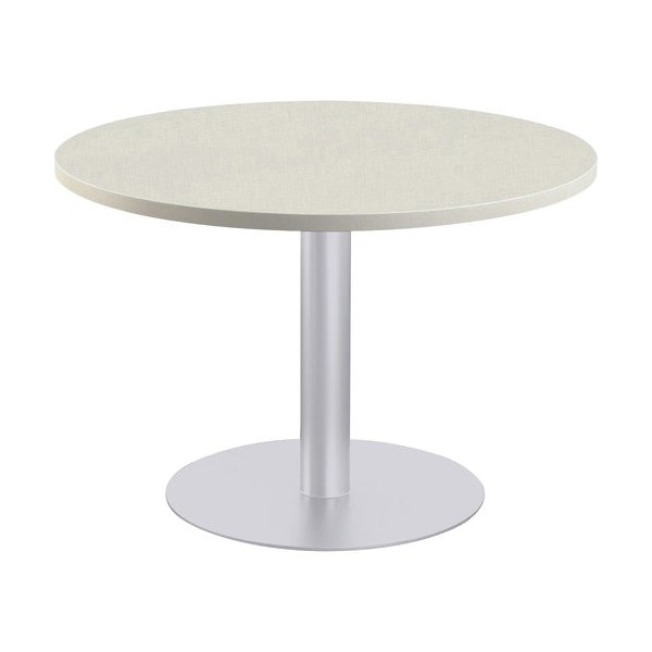 Special-T Hospitality Table, RoundTop, DiningH, 36inDIAx29inH, CrispLinen - SCTSIEN36CL