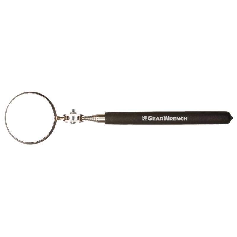 GEARWRENCH 7 in. to 36 in. Round Telescoping Inspection Mirror - 84086
