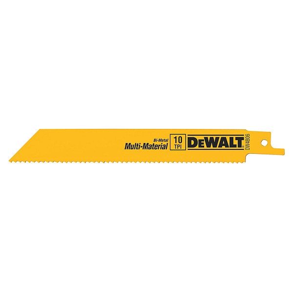 Dewalt General-Purpose-Cutting Bi-Metal Reciprocating Saw Blades - DW4806