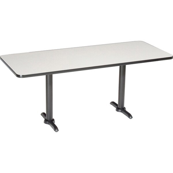Interion By Global Industrial Dining Table, 36 in W, 72 in L, 29 in H - 695846GY