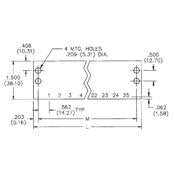 Connectivity Solutions Barrier Strip Terminal Block, 30A, 2 Row(S), 1 Deck(S) - MS-11-142