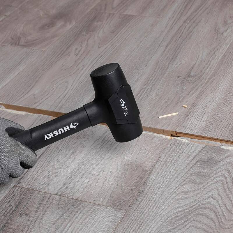 Husky 27 oz. Dead-Blow Hammer with Rubber Handle - 99816