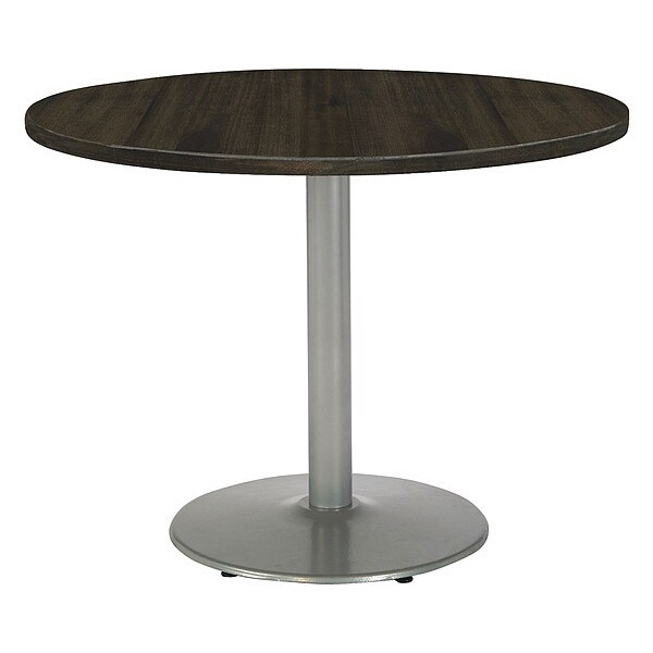 Kfi Round 42 W, 42 L, 29 H, Wood Top, Espresso - T42RD-B1922SL-LFT-ES