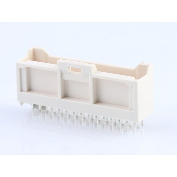 Molex Dip Connector, 30 Contact(S), 2 Row(S), Male, Straight, 0.079 Inch Pitch, Solder Terminal, Locking,  - 5016453020