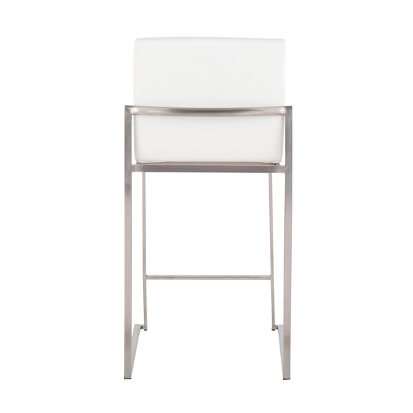 Lumisource Fuji High Back Counter Stool - Set of 2 PR - B26-FUJIHB SSW2