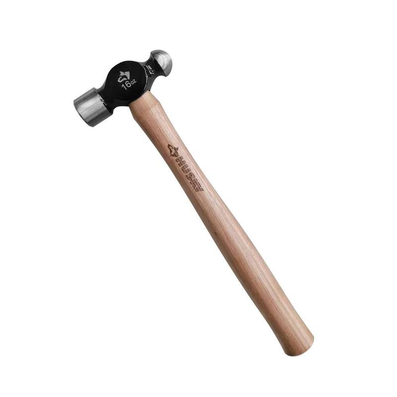 Husky 16 oz. Ball-Peen Hammer with Hickory Handle - 2021-16W-HUSKY