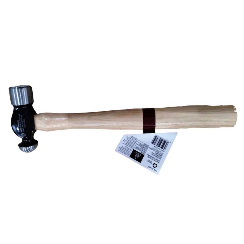 Husky 24 oz. Ball-Peen Hammer with Hickory Handle - 2021-24W-HUSKY