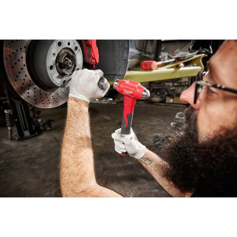 Milwaukee 16 oz. Dead Blow Ball Peen Hammer - 48-22-9140