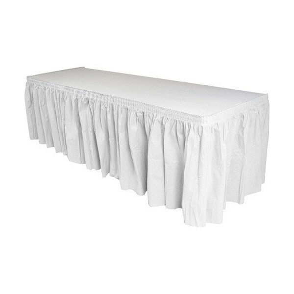 Bsc Preferred SKIRTING, TABLE, WHITE, 6PK - GJO11915CT