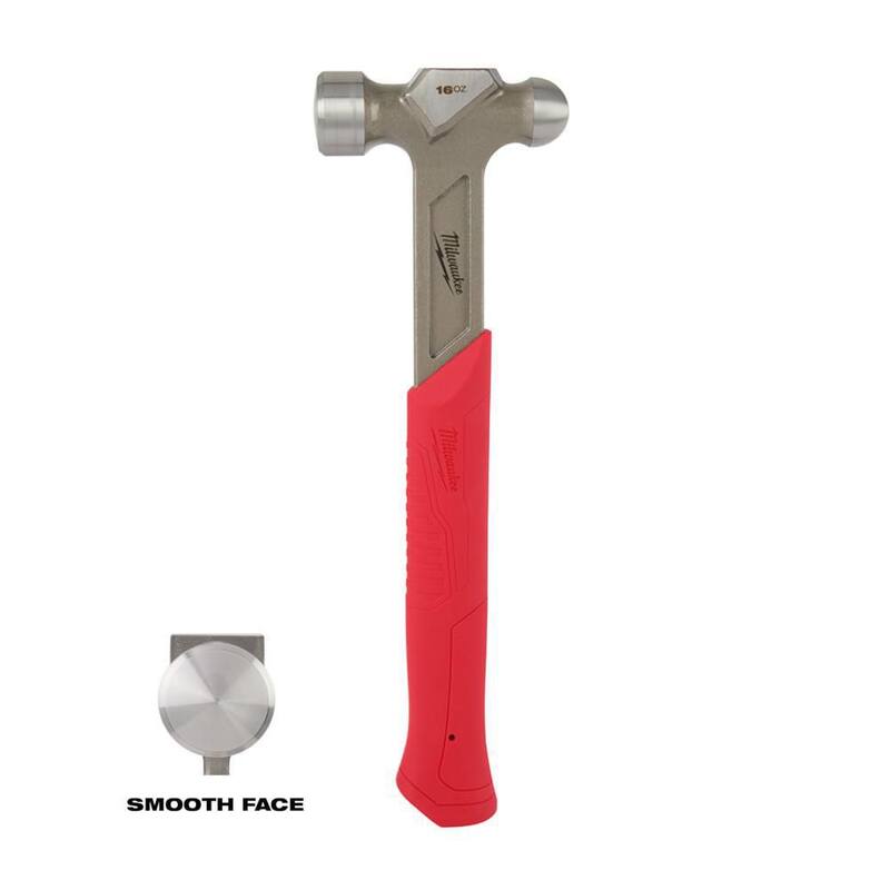 Milwaukee 16 oz. Steel Ball Peen Hammer - 48-22-9130