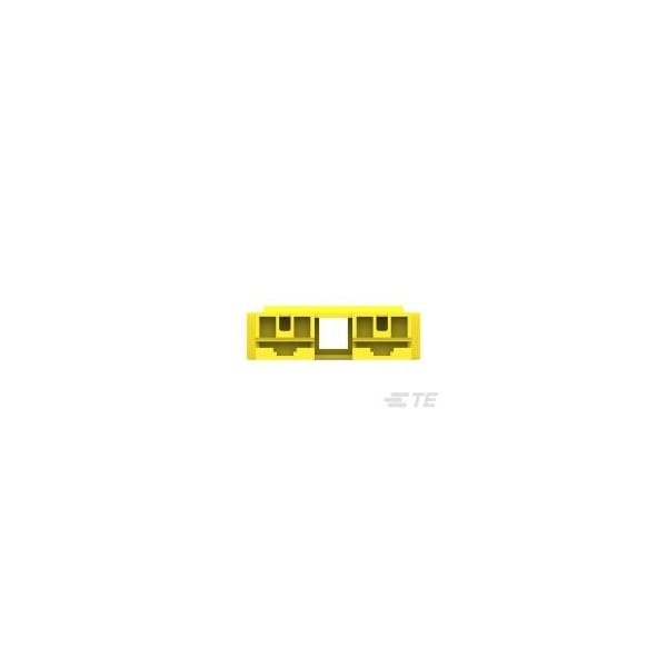 Te Connectivity PL&STANDARD FASTON 250 HSG REC YELLOW - 520935-6