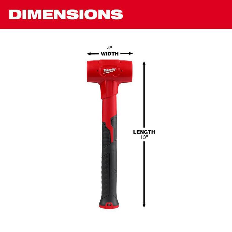 Milwaukee Dead Blow Hammer Set (2-Piece) - 48-22-9150-48-22-9151