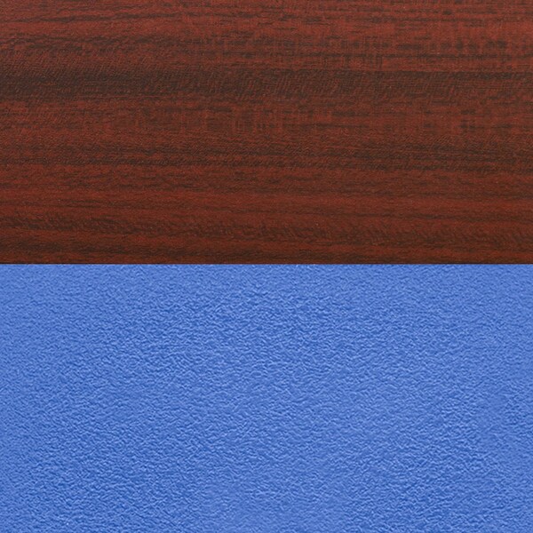 Cain Square Tables > Breakroom Tables > Cain Square Table & Chair Sets, Wood|Metal|Plastic Top, Mahogany - TB4848MH47BE