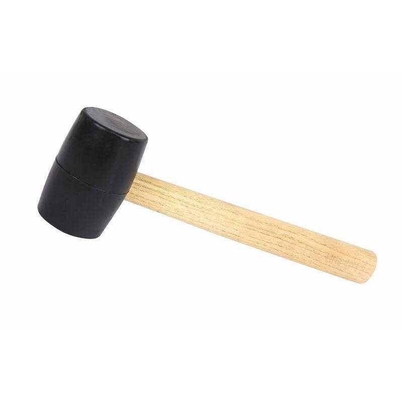 Anvil 16 oz. Black Rubber Head Mallet - 99974