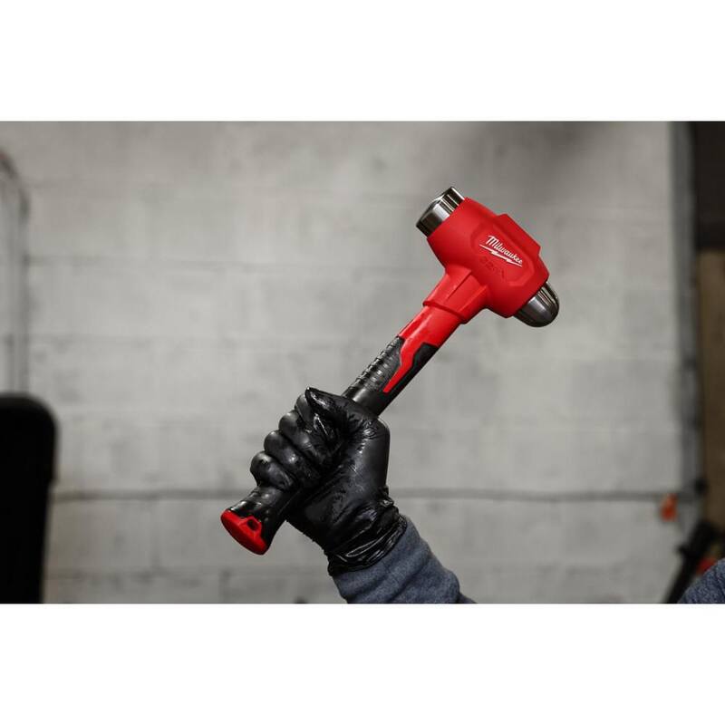 Milwaukee 32 oz. Dead Blow Ball Peen Hammer - 48-22-9141