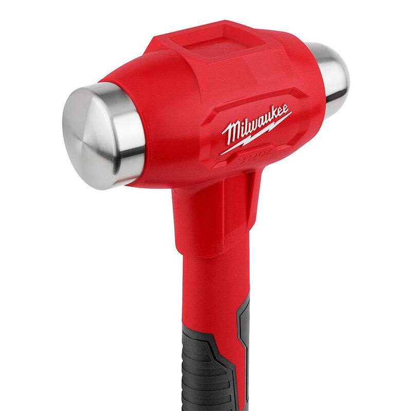 Milwaukee 32 oz. Dead Blow Ball Peen Hammer - 48-22-9141