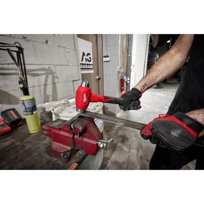 Milwaukee 32 oz. Dead Blow Ball Peen Hammer - 48-22-9141