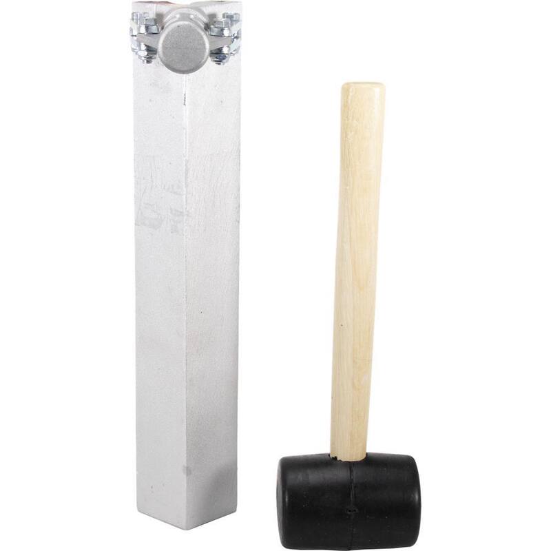Wal-Board Tools CO-2A 1-1/4 in. Corner Bead Tool with Mallet - 071-002-HD