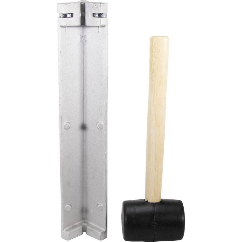 Wal-Board Tools CO-2A 1-1/4 in. Corner Bead Tool with Mallet - 071-002-HD