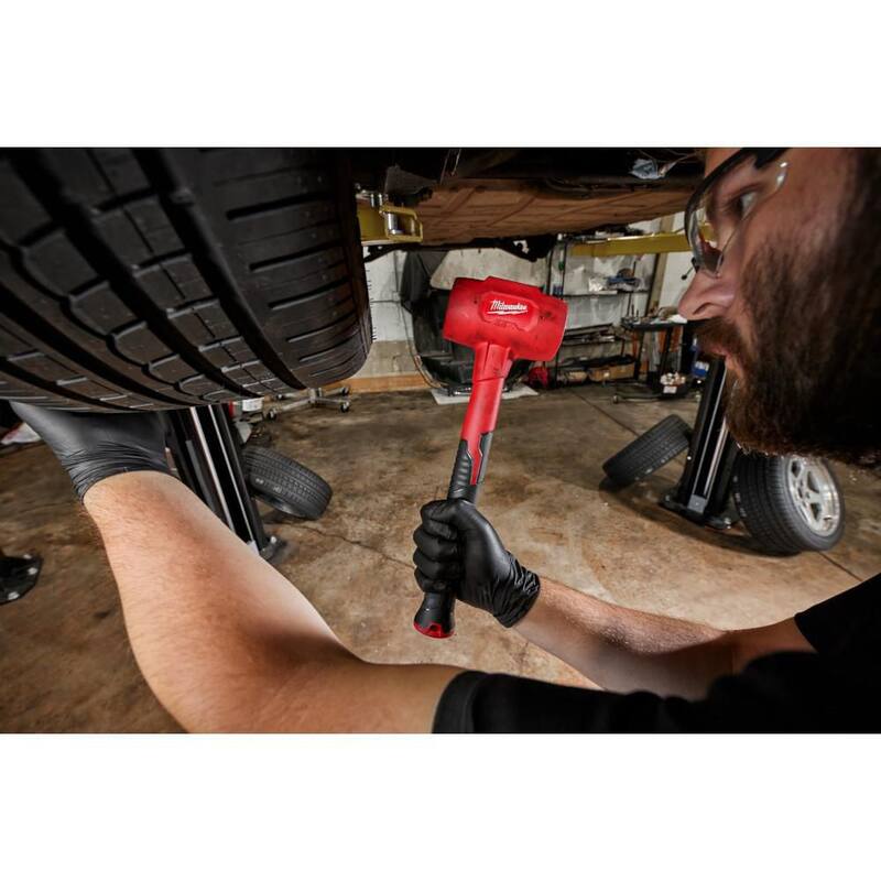 Milwaukee 48 oz., 16 oz., 28 oz., and 32 oz., Dead Blow Hammer Kit (4-Piece) - 48-22-9151-48-22-9140-48229150-48229141