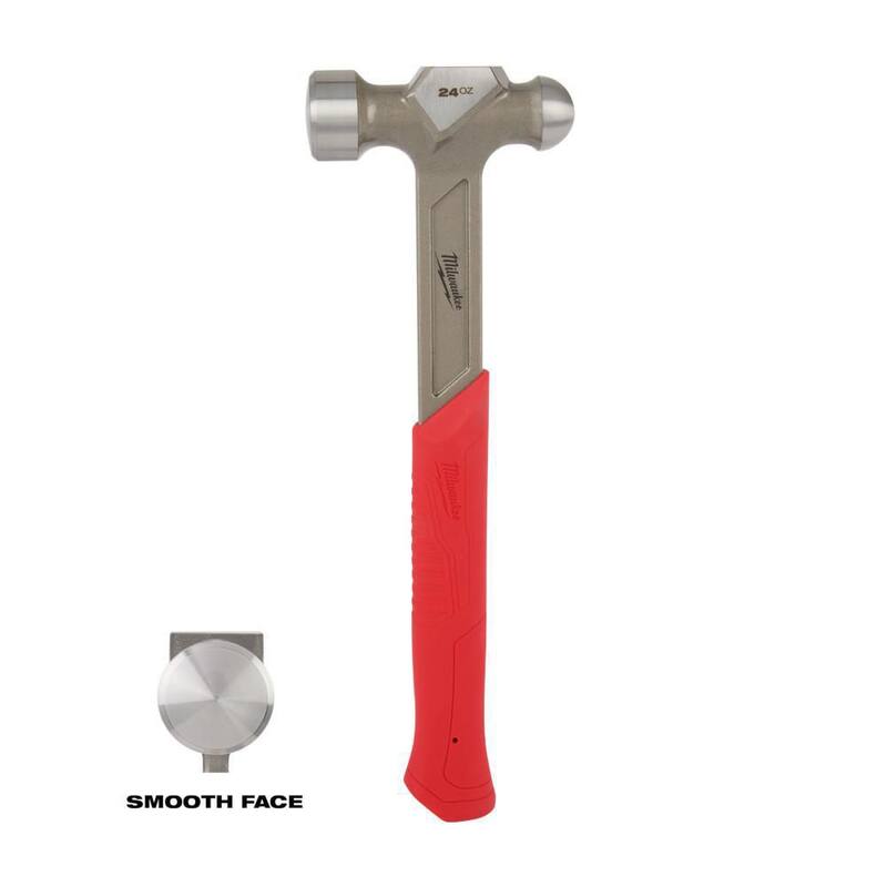 Milwaukee 24 oz. Steel Ball Peen Hammer - 48-22-9131