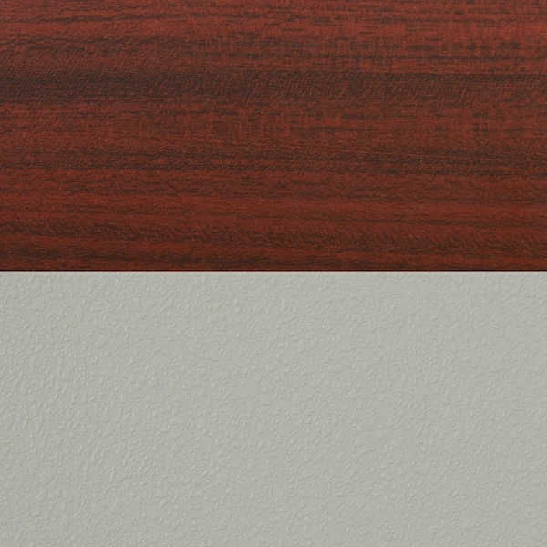 Regency Kahlo Square Table & Chair Sets, 48 W, 48 L, 29 H, Wood, Metal, Polypropylene Top, Mahogany - TPL4848MHBK44GY