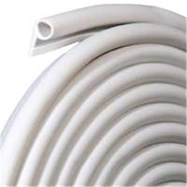 Back2Basics V18WH Gasket White Vinyl 0.5 x 0.25 x 17 Ft. - BA108994