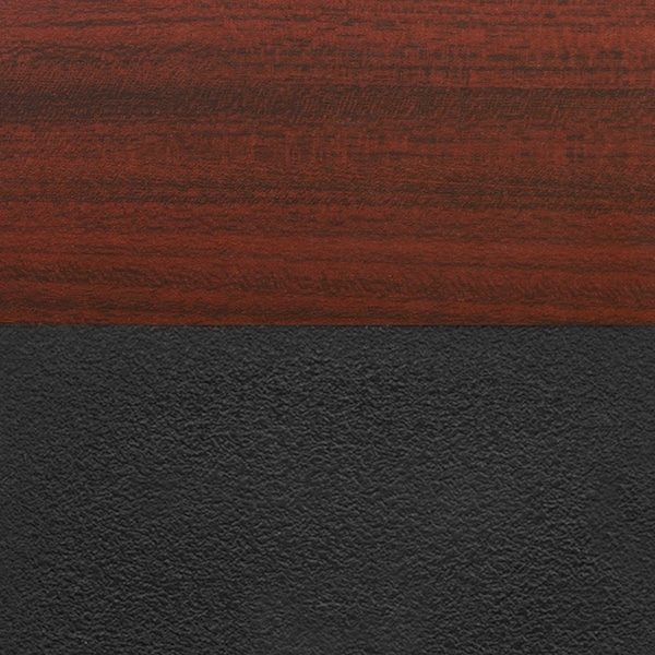 Regency Kahlo Square Table & Chair Sets, 30 W, 30 L, 29 H, Wood, Metal, Plastic Top, Mahogany - TPL3030MHBK47BK