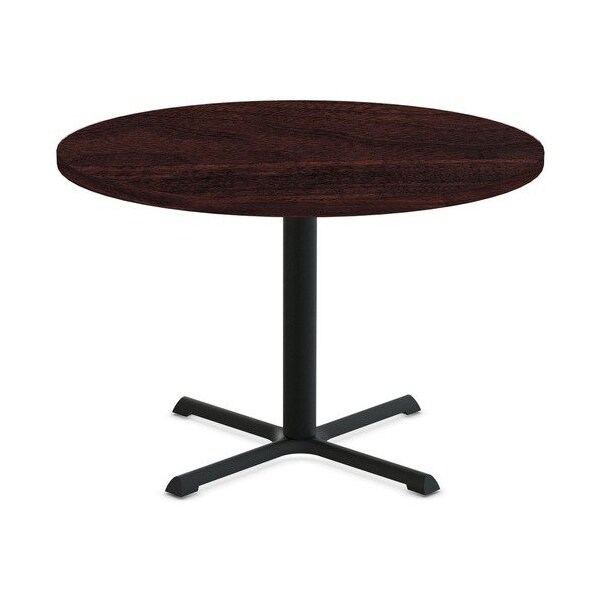 Special-T Table, Round, 42in Dia x 29in, Black Base/Espresso Top - SCTSTAR242GES