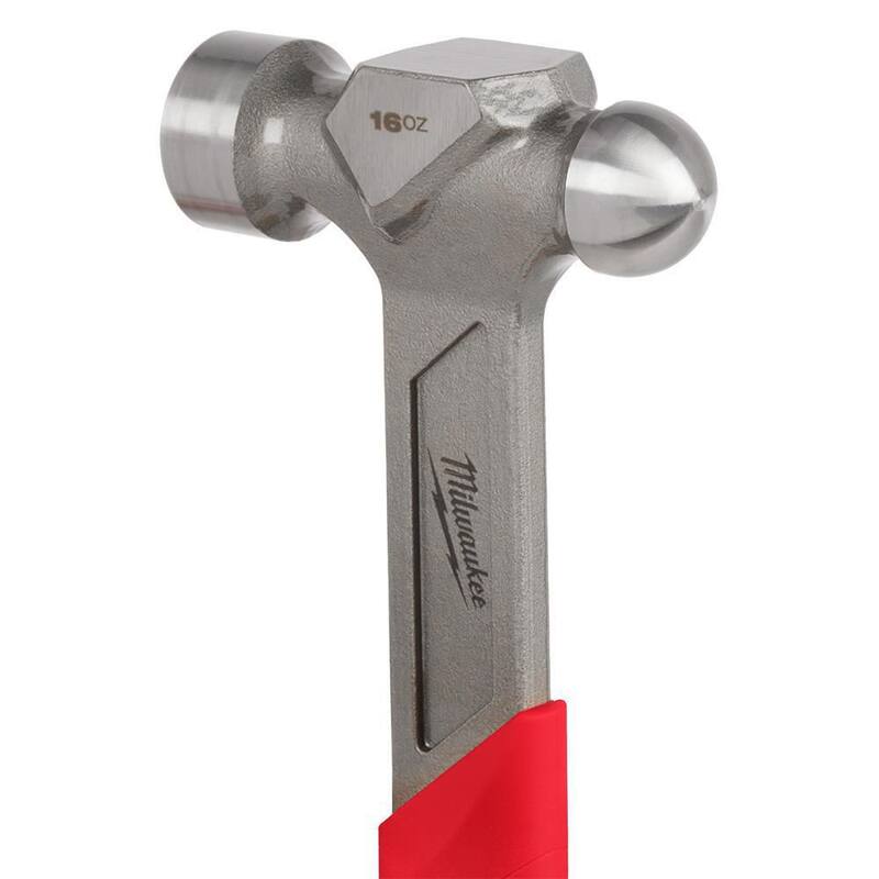 Milwaukee Dead Blow and Ball Peen Hammer Set (4-Piece) - 48-22-9130-9131-9150-9151