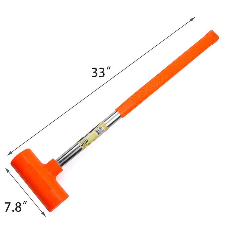 Stark 144 oz. Dead Blow Hammer with Steel Handle - 15155