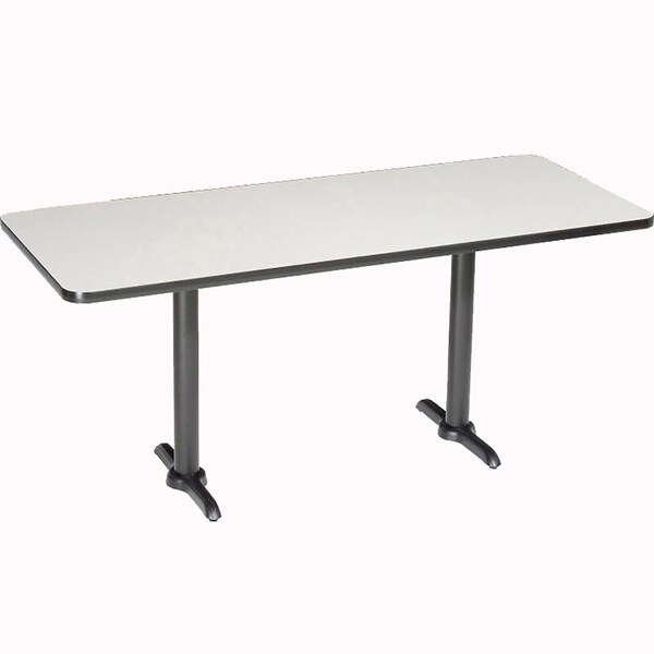 Interion By Global Industrial Counter Height Table, 36 in W, 72 in L, 36 in H - 695847GY
