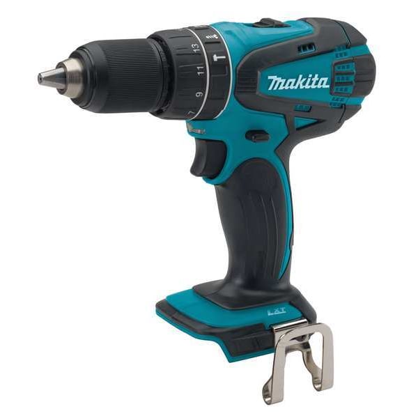 Makita 18.0 V Hammer Drill, Bare Tool, 1/2 in Chuck - XPH10Z