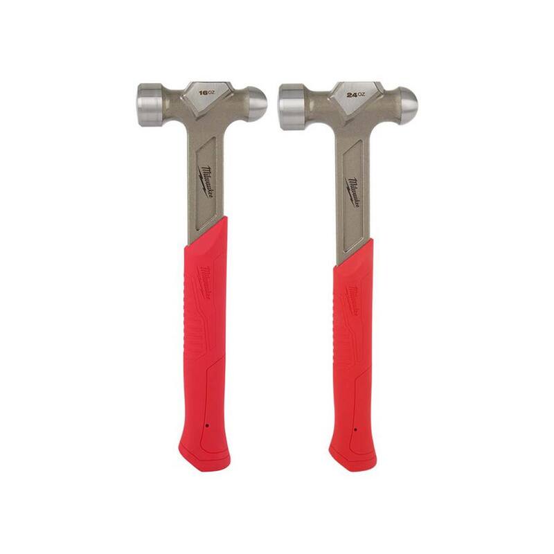 Milwaukee Ball Peen Hammer Set (2-Piece) - 48-22-9130-48-22-9131