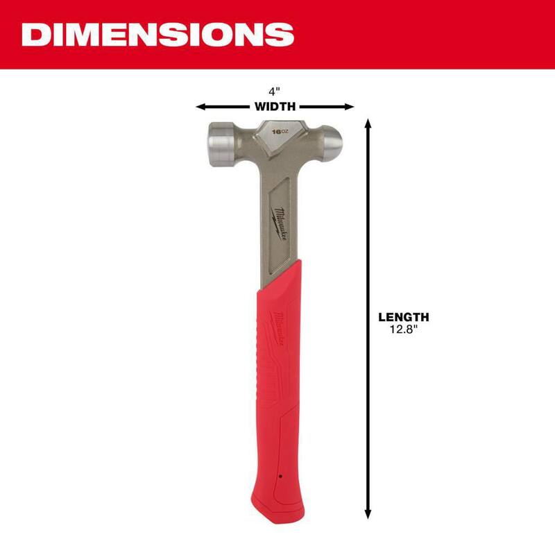 Milwaukee Ball Peen Hammer Set (2-Piece) - 48-22-9130-48-22-9131