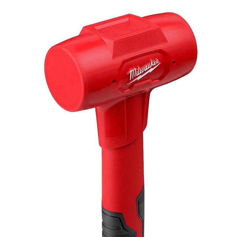 Milwaukee 28 oz. Dead Blow Hammer with Pry Bar Set - 48-22-9150-48-22-9214