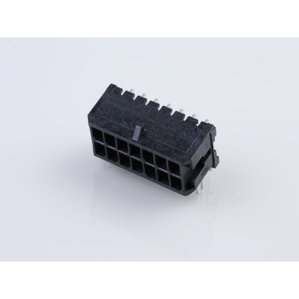 Molex Rectangular Power Connector, 14 Contact(S), Male, Solder Terminal, Receptacle - 430451421
