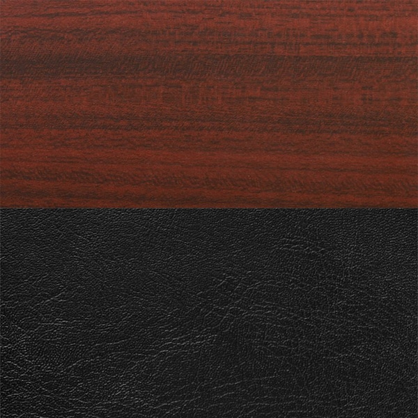 Kobe Square Tables > Breakroom Tables > Kobe Square Table & Chair Sets, Wood|Metal|Vinyl Top, Mahogany - TKB4242MH29BK